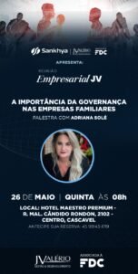 Próximo desafio: encontro para falar sobre Governança em Cascavel (PR)