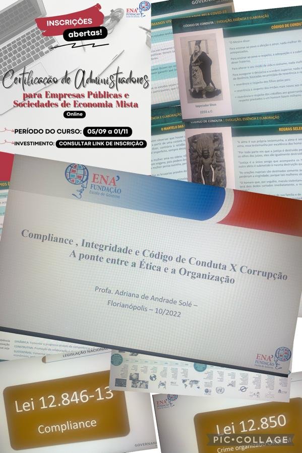 Missão cumprida: Maratona de Compliance, Integridade, Código de Conduta x corrupção na Governança Pública