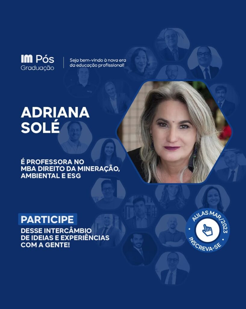 MBA em Direito da Mineração, Ambiental e ESG: saiba mais sobre esse curso e participe!