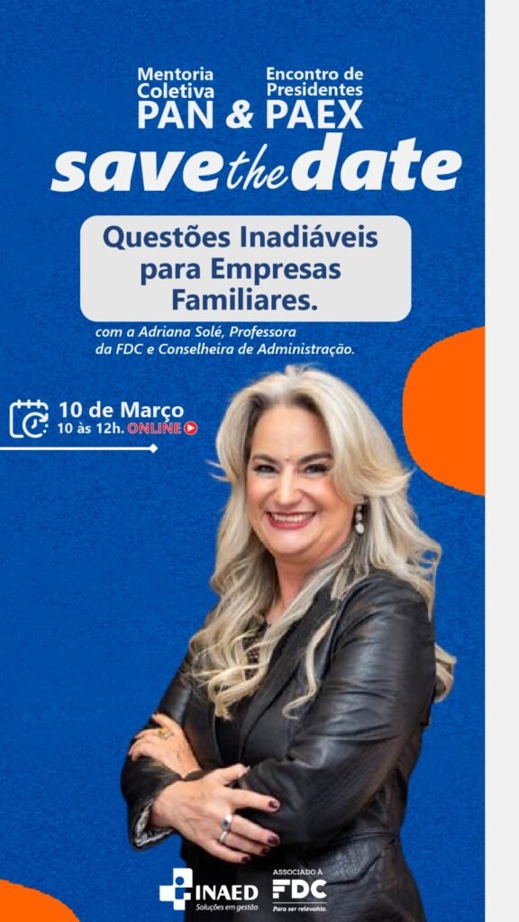Participe: palestra sobre Governança Corporativa na mira das empresas familiares maranhenses