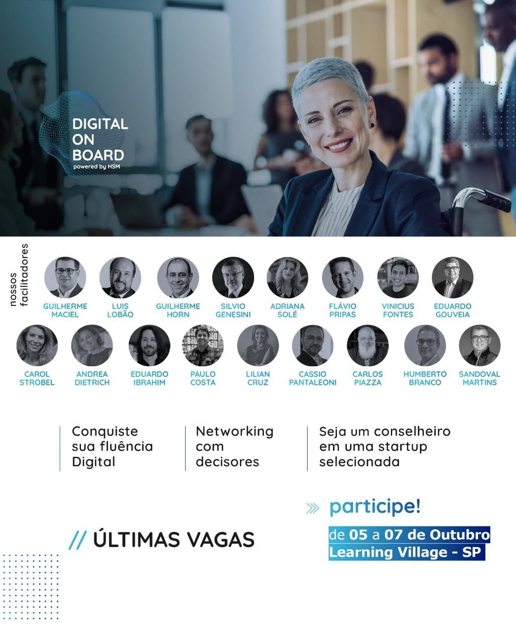 10ª Edição do Digital On Board: Últimas Vagas!