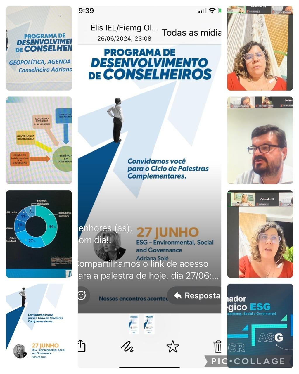 Palestra ESG para Conselheiros de Administração: 20ª Turma do Programa de Desenvolvimento de Conselheiros