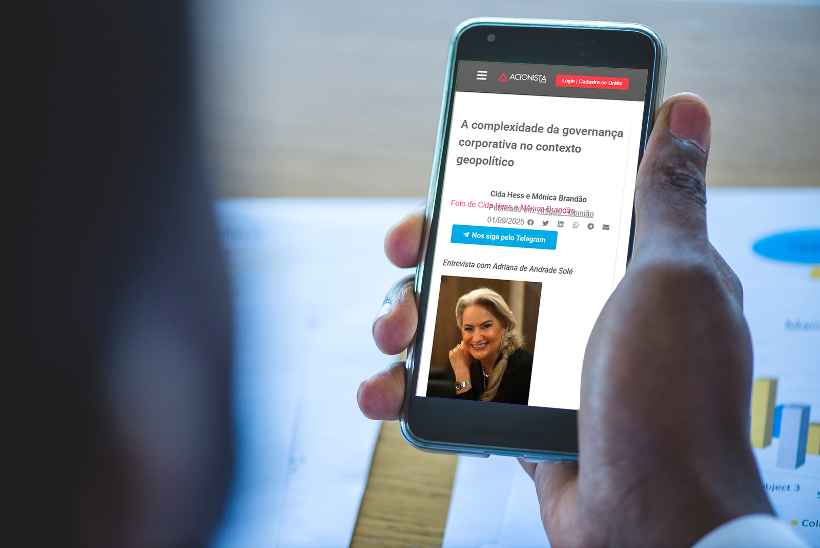 Entrevista no portal Acionista: A complexidade da governança corporativa no contexto geopolítico Entrevista no portal Acionista: A complexidade da governança corporativa no contexto geopolítico