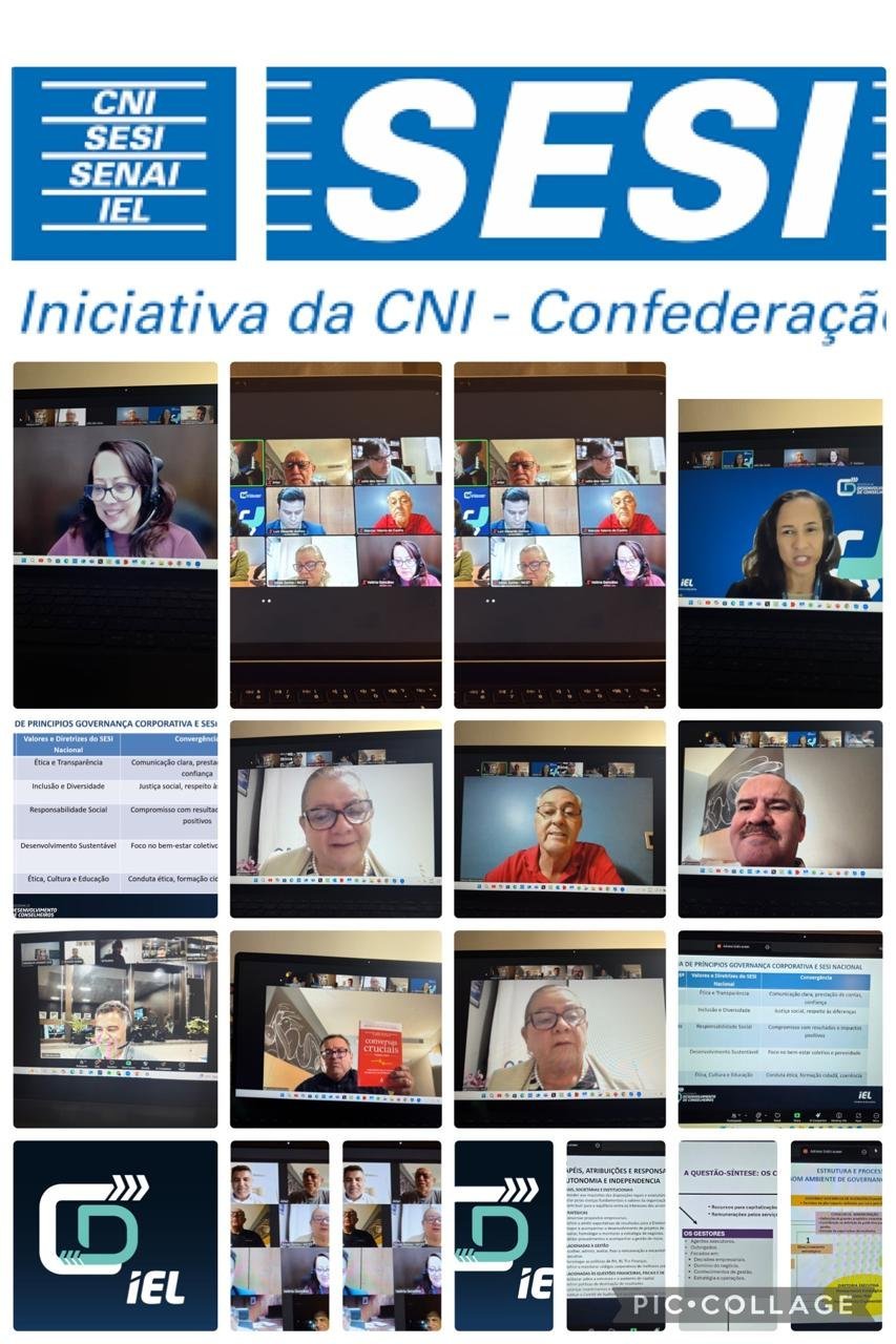 Programa Nacional de Desenvolvimento de Conselheiros do SESI e IEL Programa Nacional de Desenvolvimento de Conselheiros do SESI e IEL