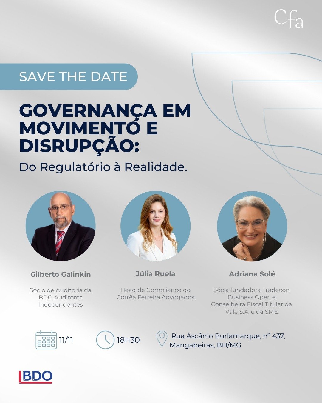 Convite especial | Governança em Movimento e Disrupção: Do Regulatório à Realidade Convite especial | Governança em Movimento e Disrupção: Do Regulatório à Realidade