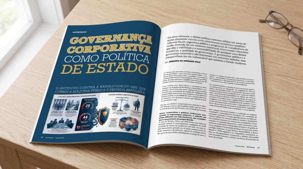 Confira meu novo artigo “Governança Corporativa como Política de Estado: o antídoto contra a banalidade do mal brasileira” Confira meu novo artigo “Governança Corporativa como Política de Estado: o antídoto contra a banalidade do mal brasileira”